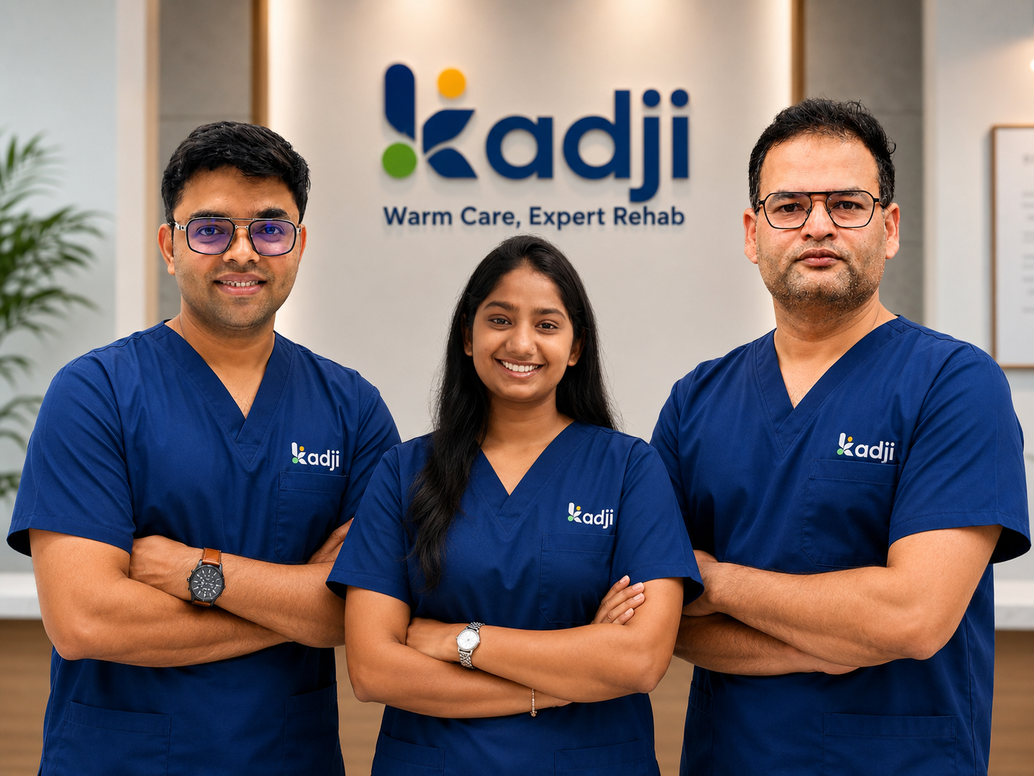 Kadji Rehab chief doctors and stroke rehabilitation therapist team