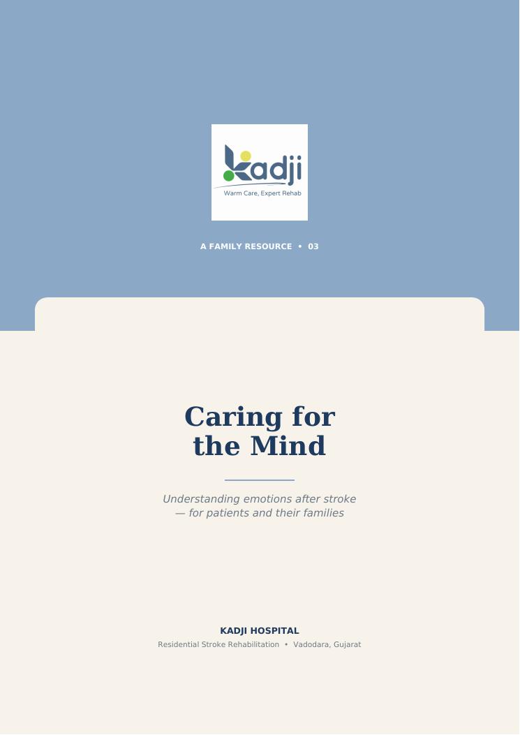 Caring for the Mind after Stroke — cover preview